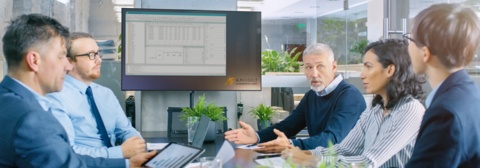 Beratungssituation bei A.Fasselt Engineering GmbH, Experten informieren und beraten über COMOS Dienstleistungen und Lösungen.